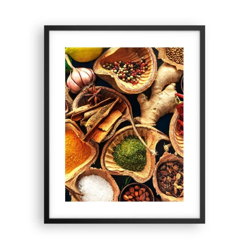 Affisch i svart ram - Ta vad du vill - 40x50 cm