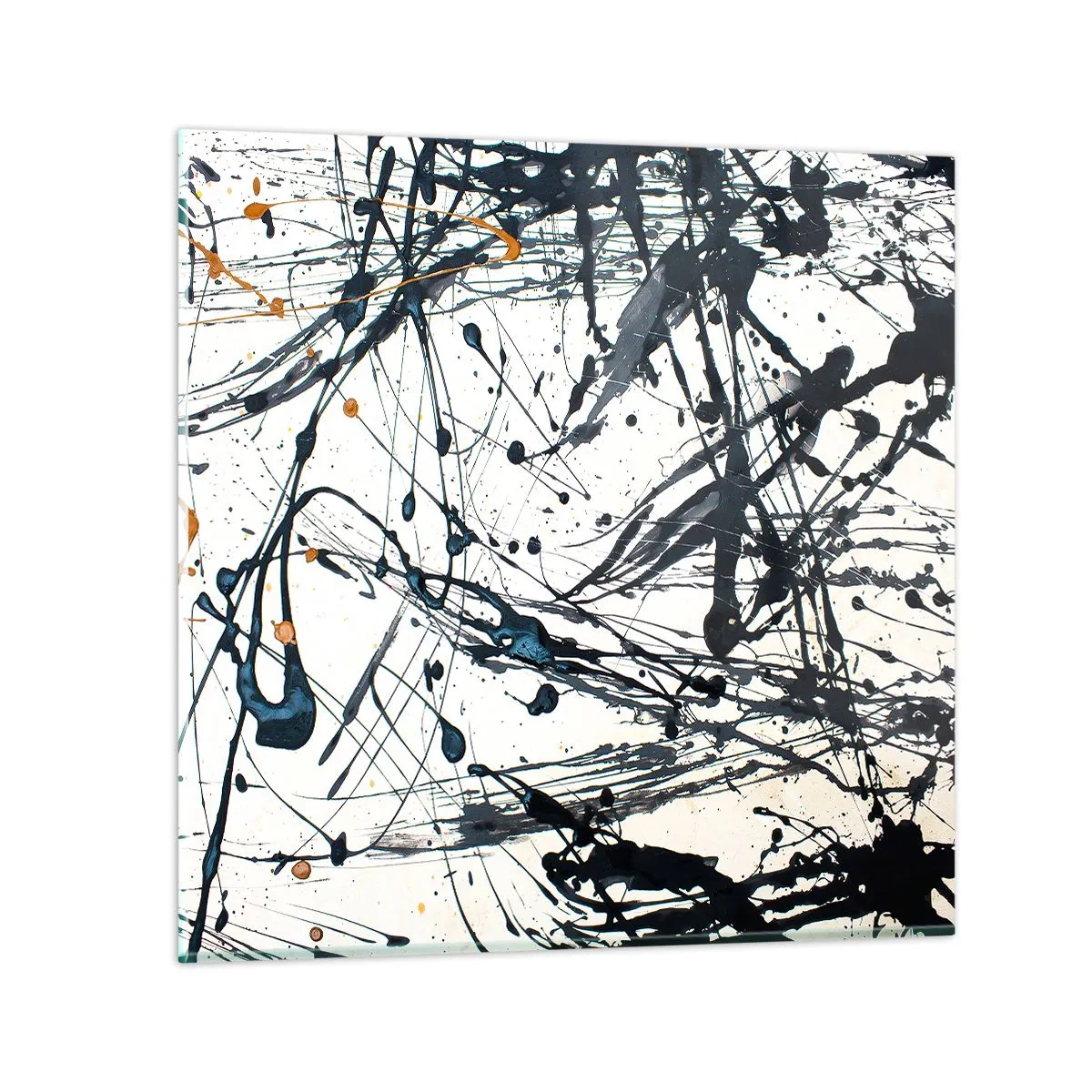 Glastavla - Bild på glas - Med eller utan någon mening? - 40x40 cm