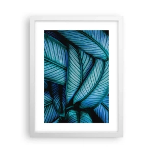 Affisch i vit ram - Livslinjer - 30x40 cm