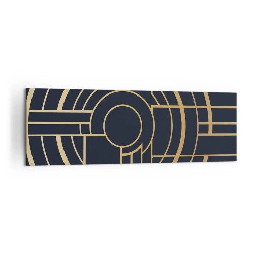 Canvastavla - Bild på duk - Sakernas gång - 160x50 cm