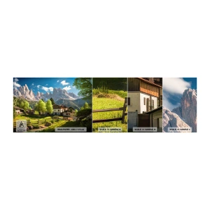 Fototapet Prov Standard Eco - Alpin idyll - Berg, Landskap, Alperna - 100x30 cm