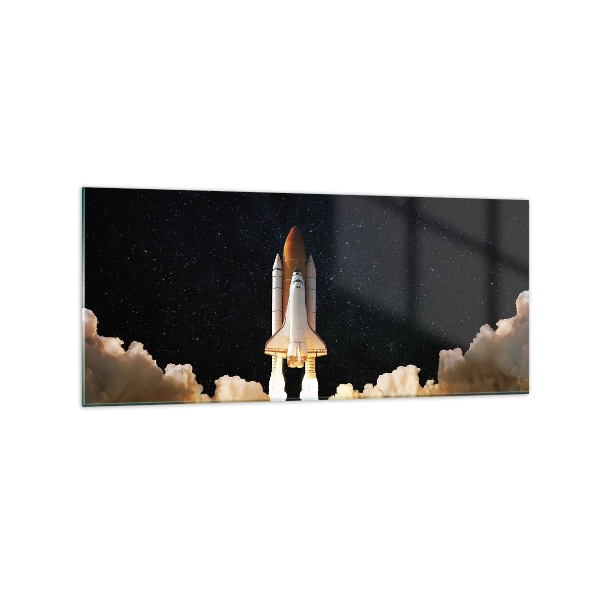 Glastavla - Bild på glas - Ad astra! - 120x50 cm