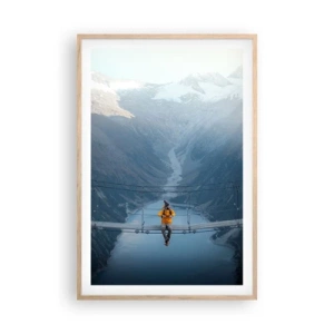 Affisch i ram av ljusek - Beundran i upphängt läge - 61x91 cm