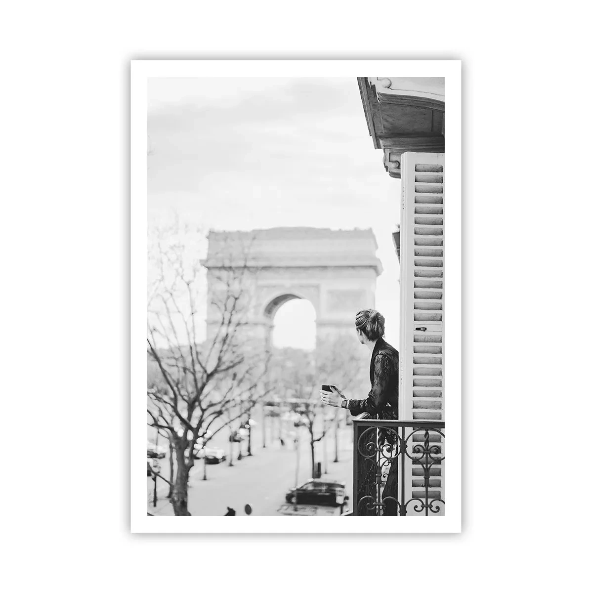 Affisch - Rum med utsikt - 70x100 cm