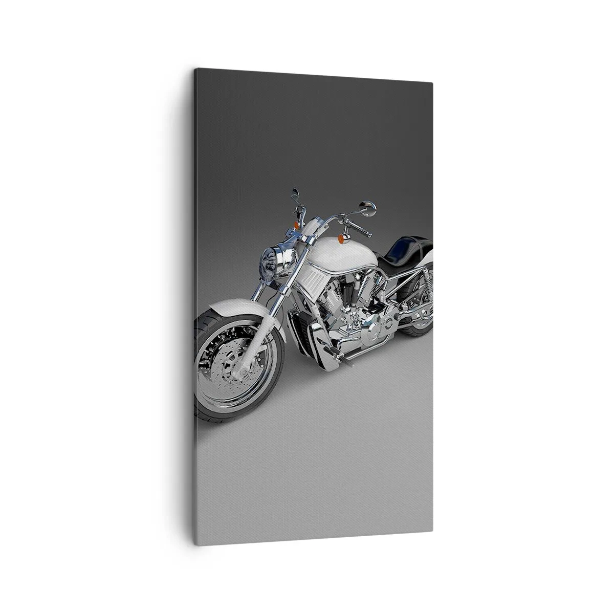 Canvastavla - Bild på duk - Man vill lägga sig knäna - 45x80 cm