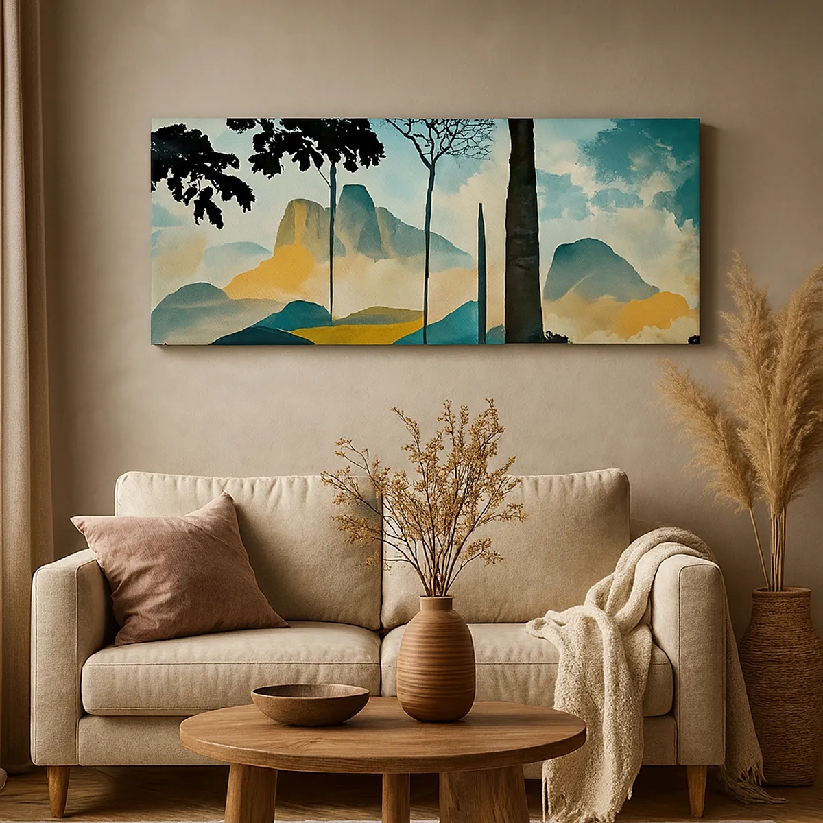 Canvastavla - Bild på duk - Fortfarande högre och högre - 30x30 cm