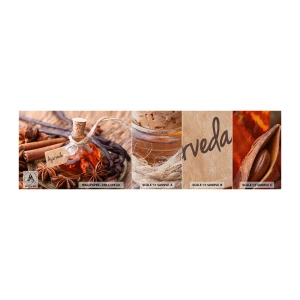 Provbit av fototapet Premium Sand - Mot kroppens och själens enighet - Kanel, Anis, Vanilj - 100x30 cm