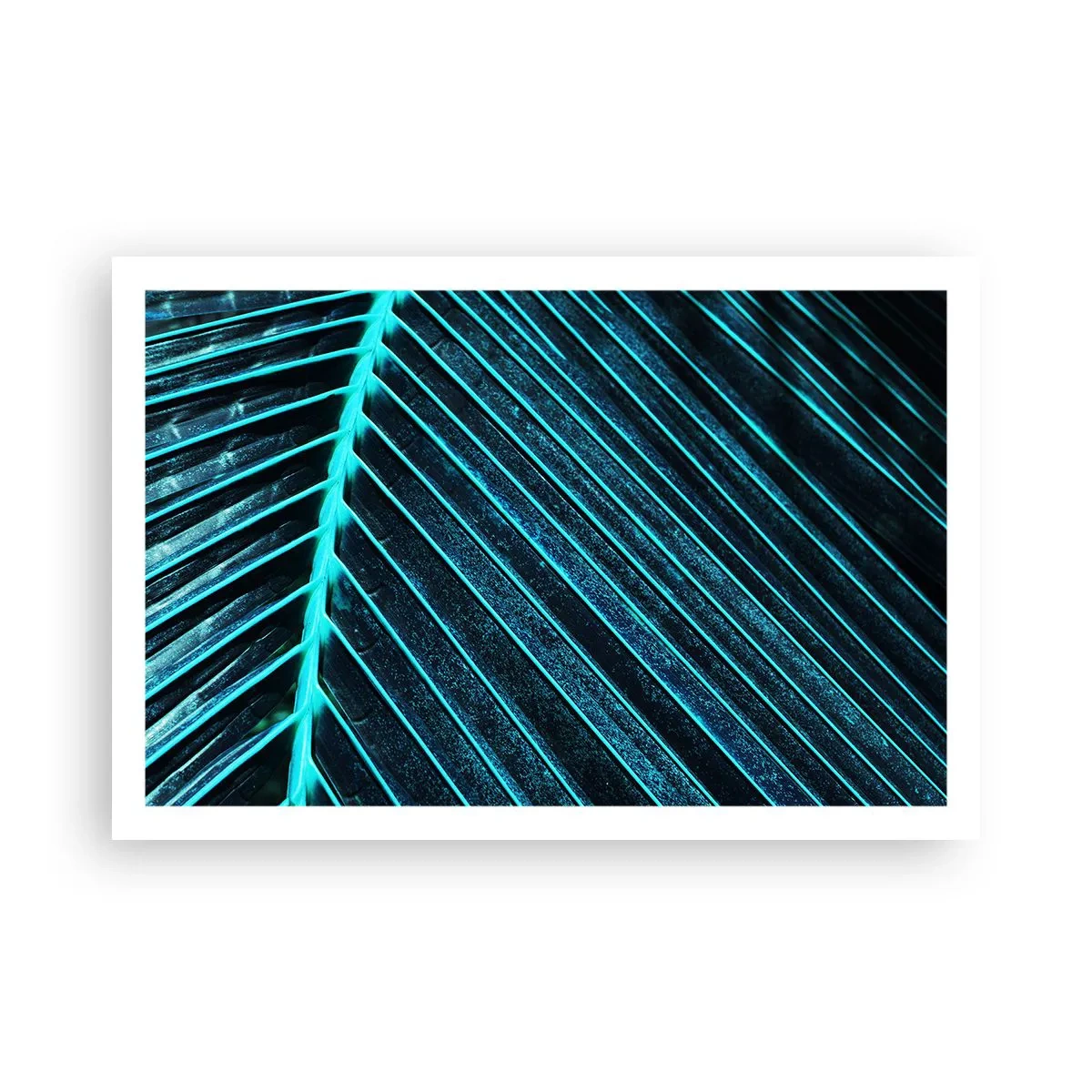 Affisch - Grön textur - 91x61 cm