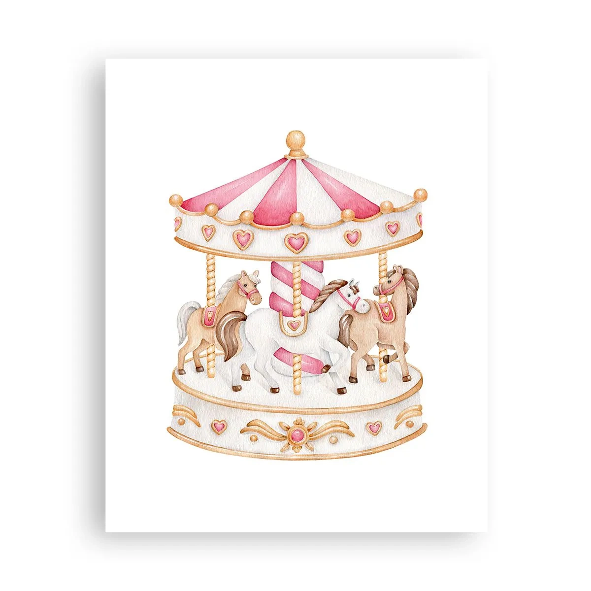 Affisch - Barndomens ljuva värld - 40x50 cm