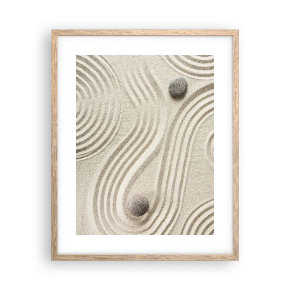 Affisch i ram av ljusek - Värmens beröring - 40x50 cm