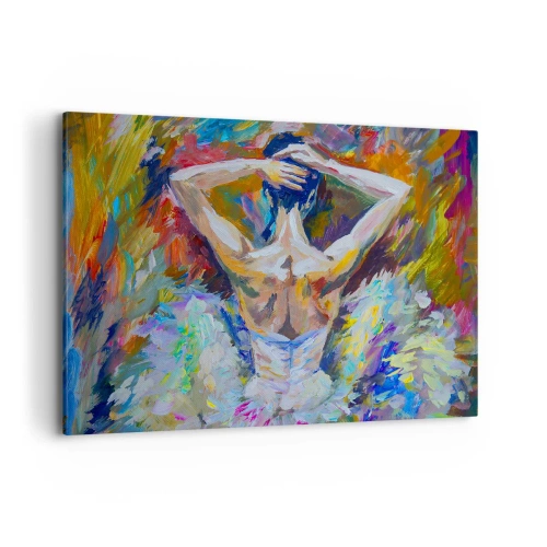 Canvastavla - Bild på duk - Det kan vara allt - 120x80 cm