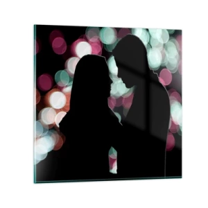 Glastavla - Bild på glas - Ja! - 70x70 cm