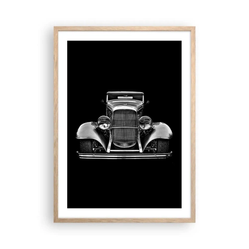 Affisch i ram av ljusek - En sann gentleman - 50x70 cm