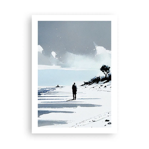 Affisch - Ensam - 50x70 cm