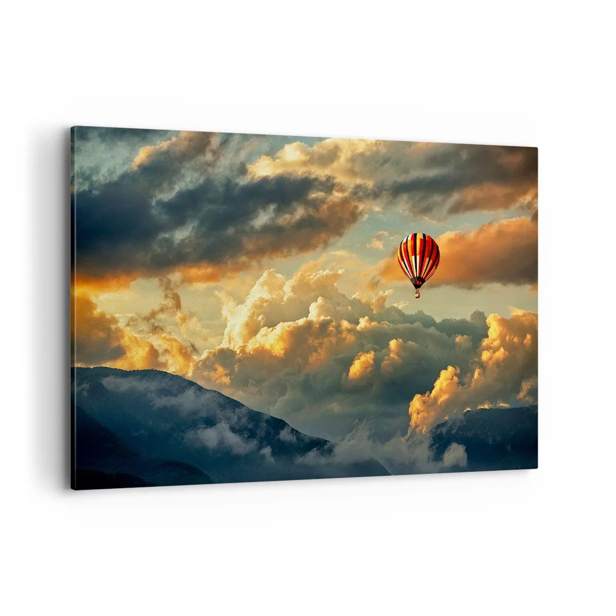 Canvastavla - Bild på duk - Jag flyger för jag vill - 120x80 cm
