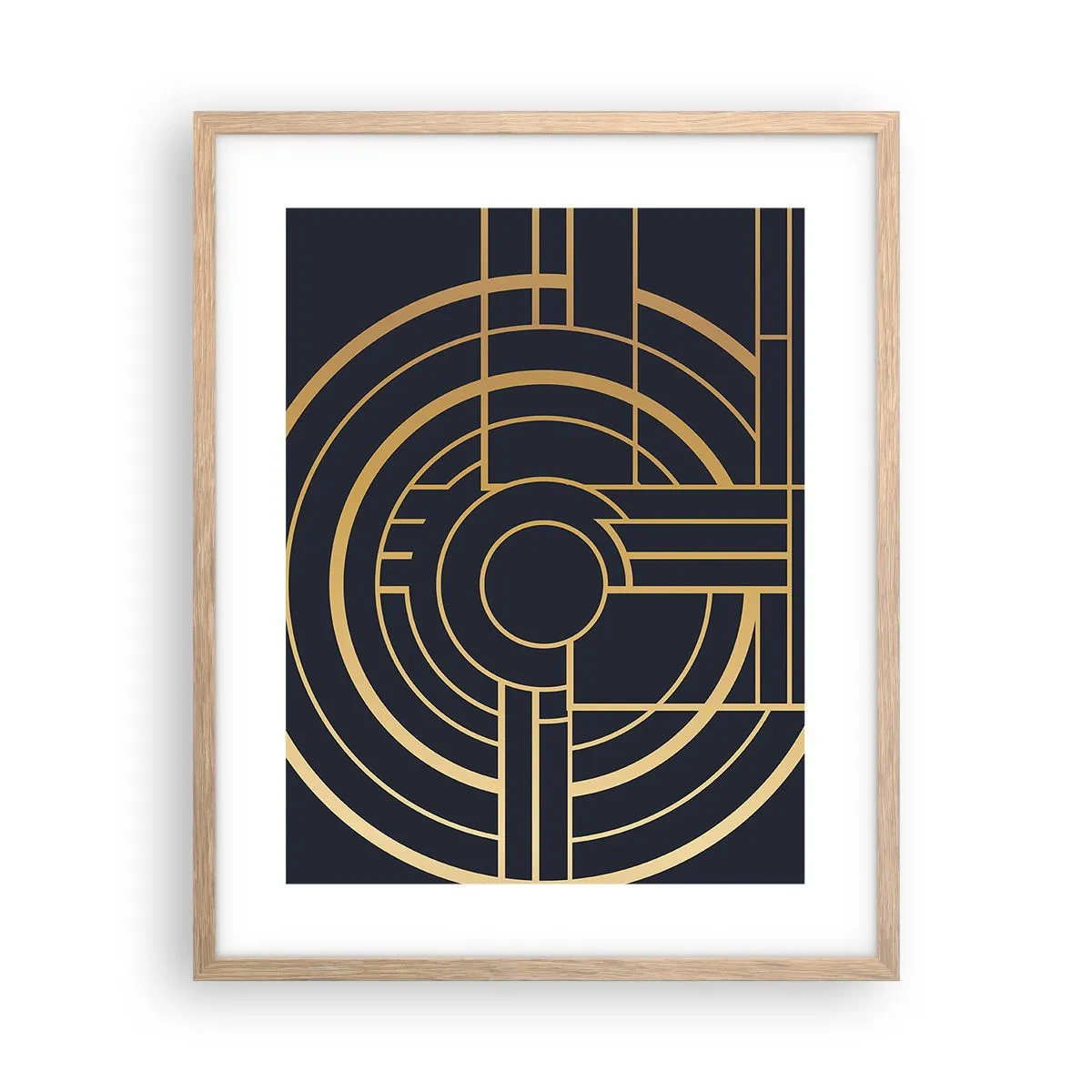 Affisch i ram av ljusek - Sakernas gång - 40x50 cm