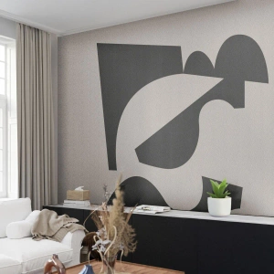 Fototapet Premium Canvas - För självmontering - Abstraktion, Boho, Minimalism - 200x140 cm