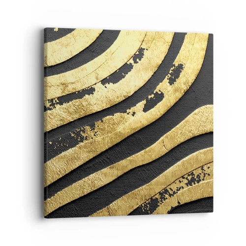 Canvastavla - Bild på duk - Allt flyter - 40x40 cm