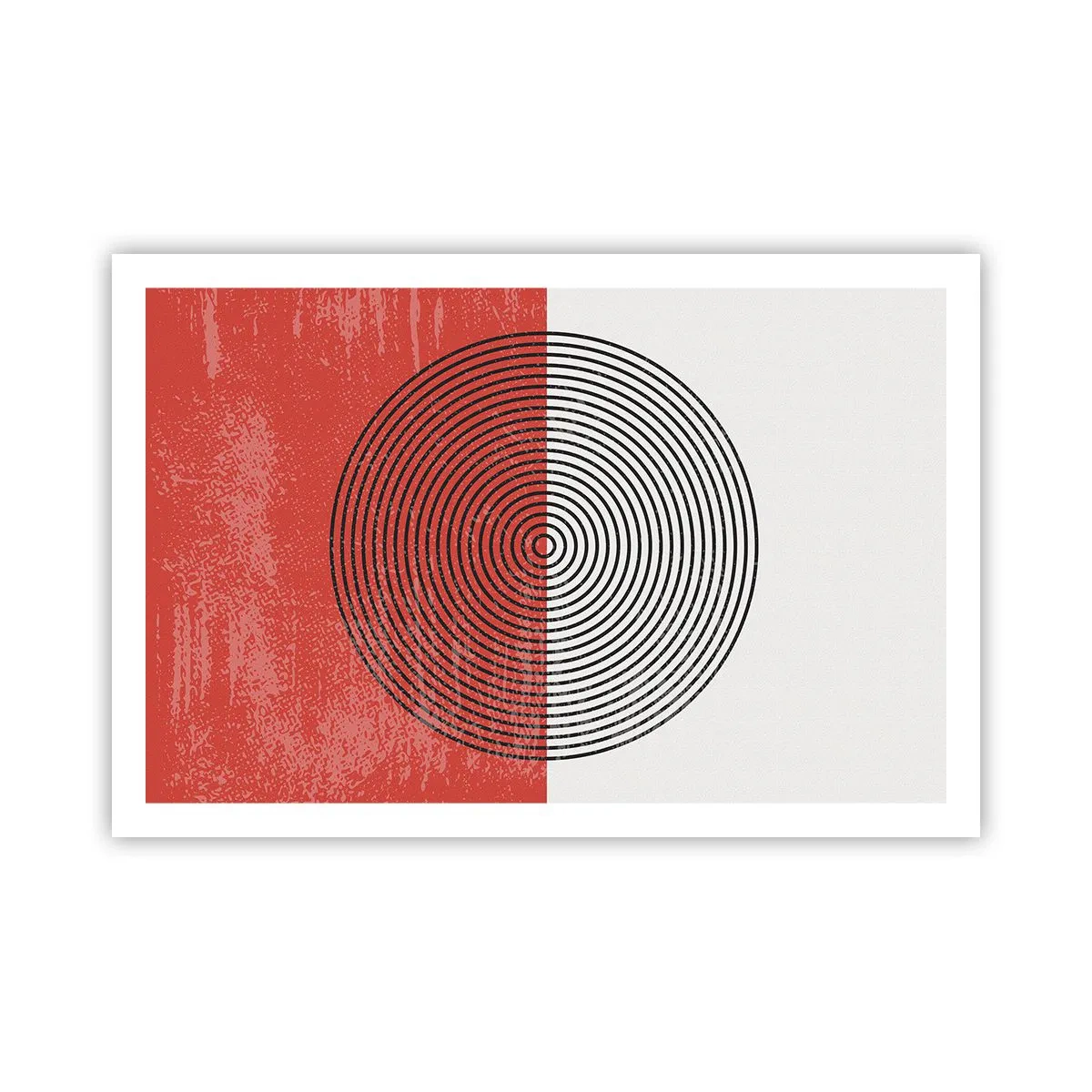 Affisch - Mitt i prick - 91x61 cm