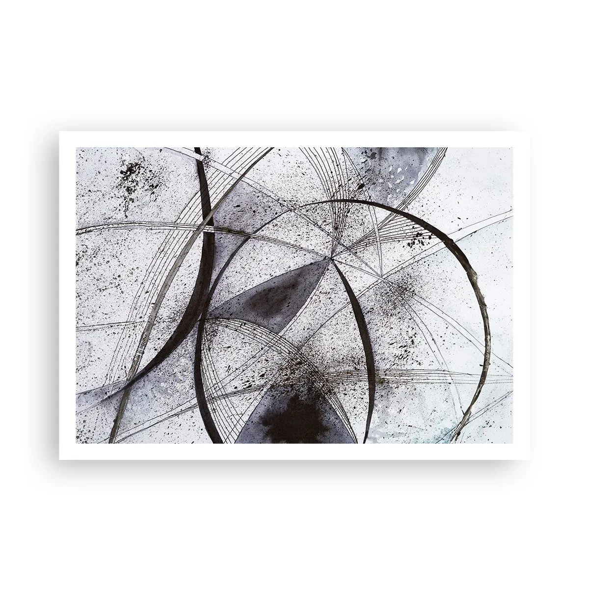 Affisch - Futuristisk fantasi - 100x70 cm