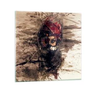 Glastavla - Bild på glas - Minst intrigerande - 40x40 cm