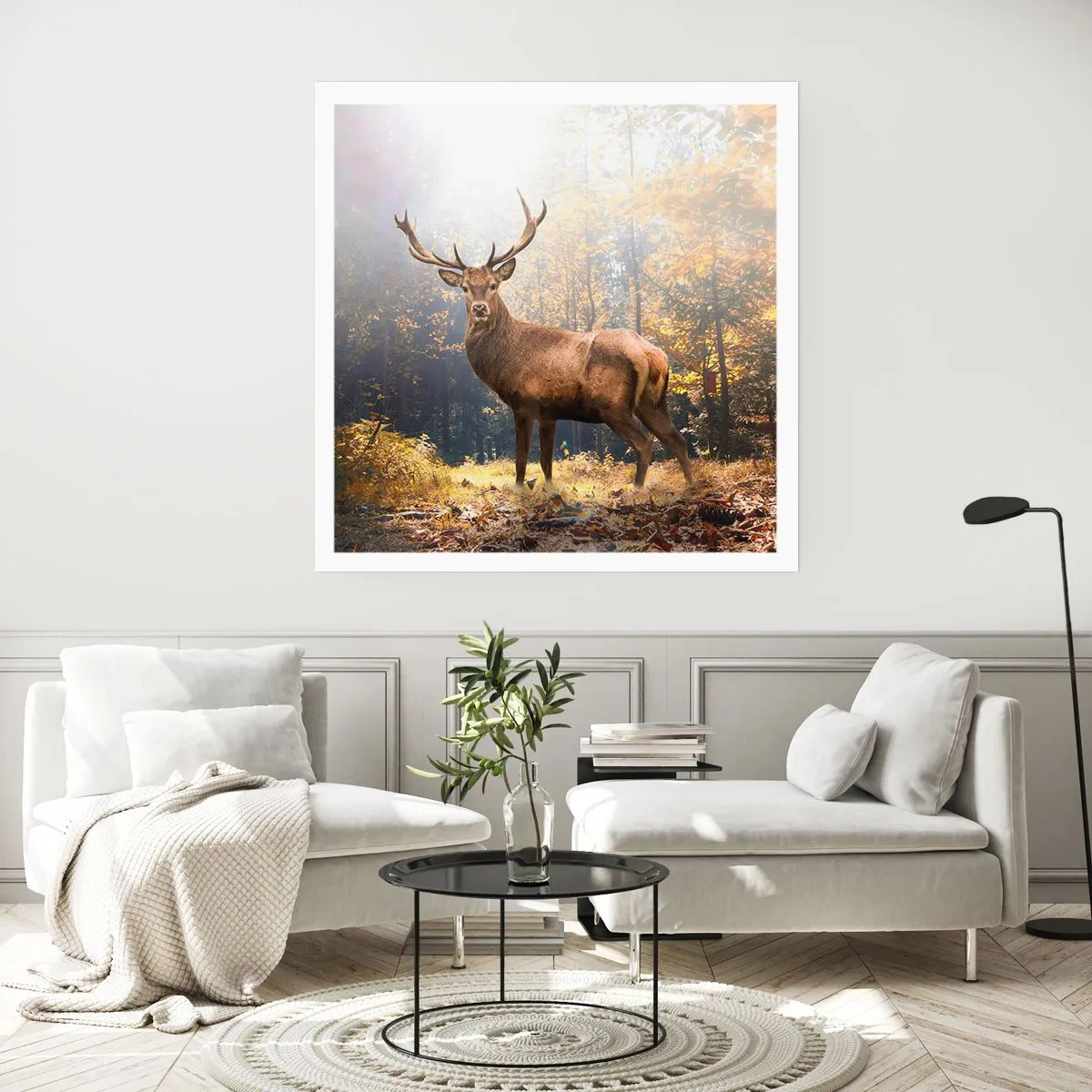 Affisch - I fullt majestät - 50x50 cm