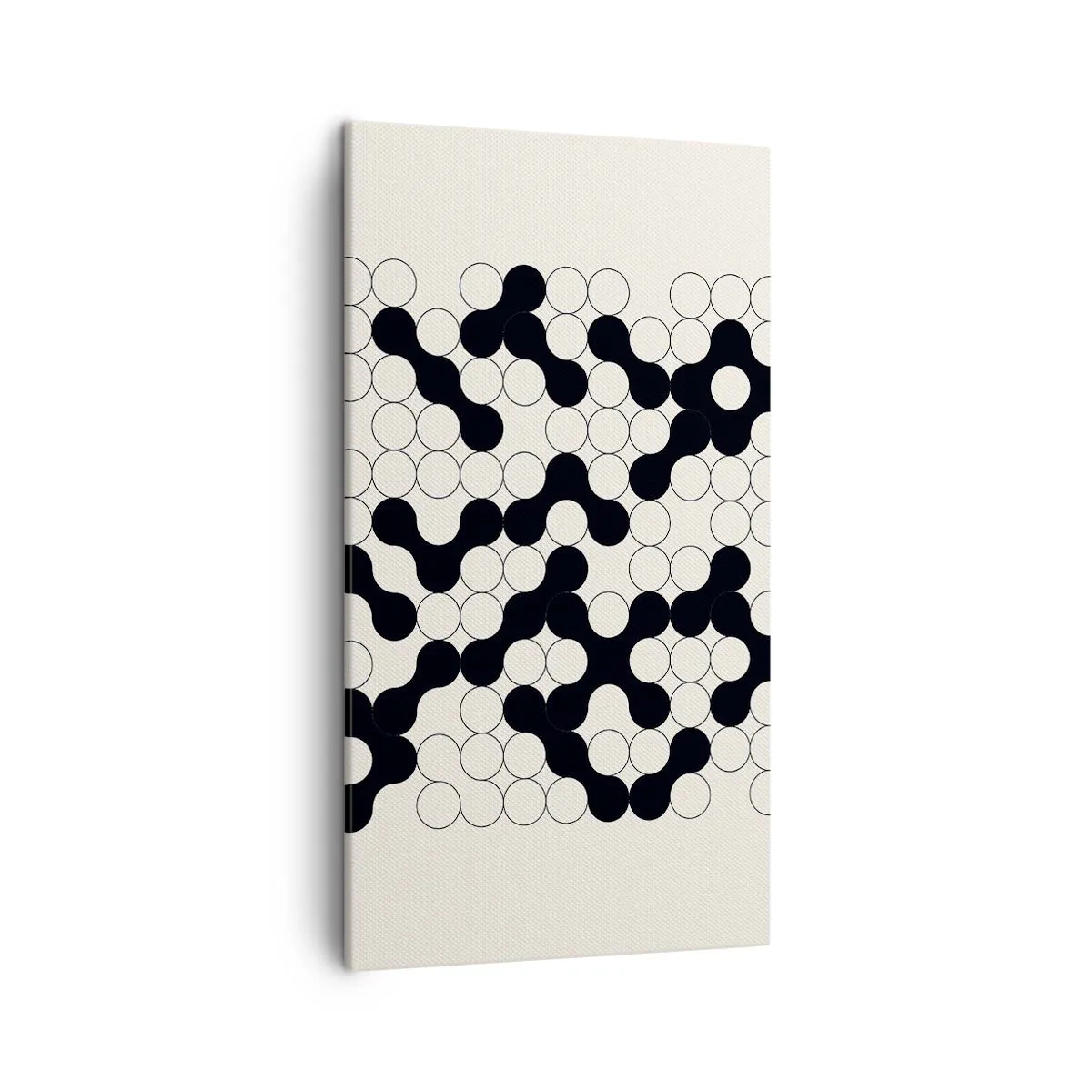Canvastavla - Bild på duk - Kinesiskt spel - variation - 45x80 cm