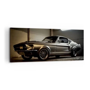 Canvastavla - Bild på duk - Tillbaka till det förflutna - 100x40 cm