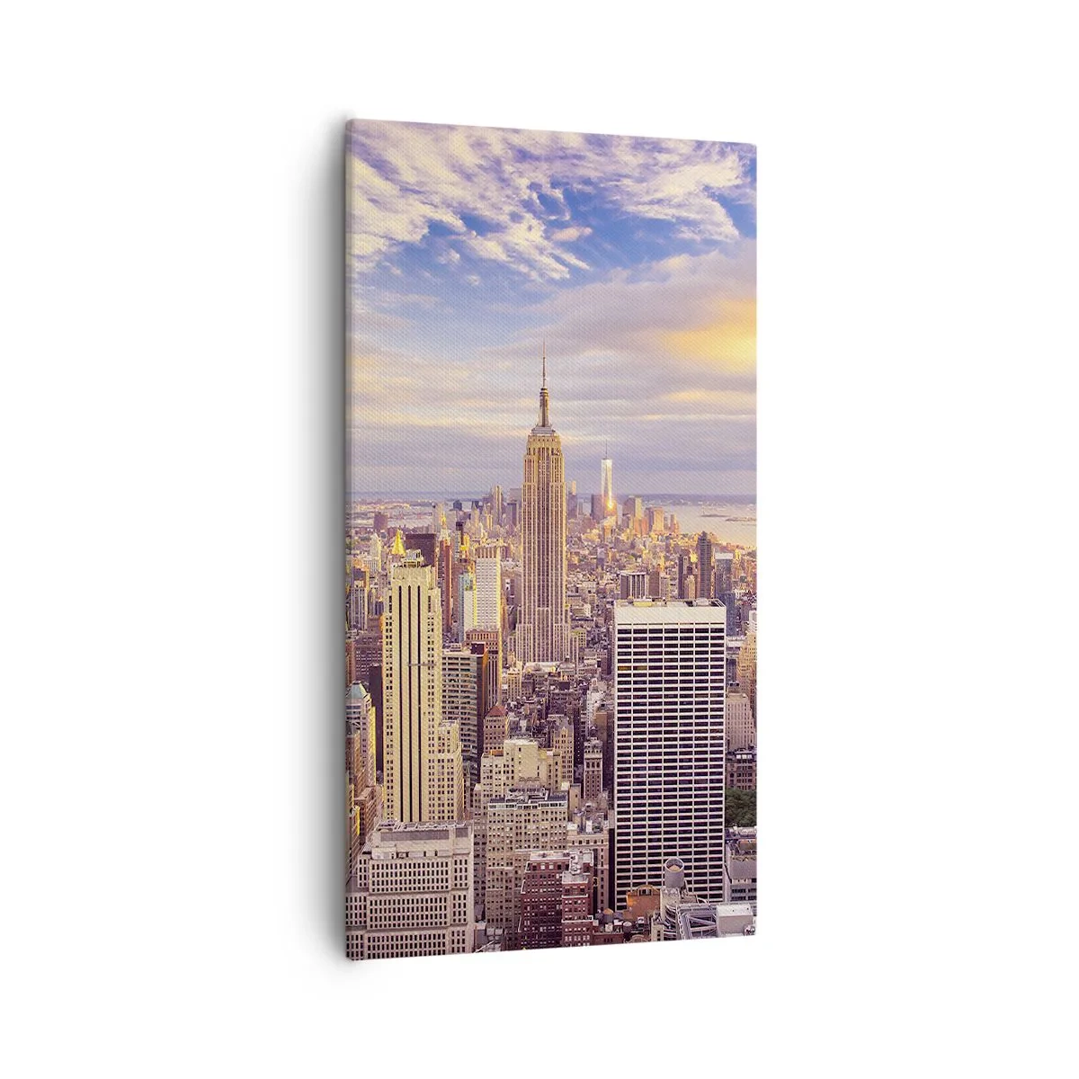 Canvastavla - Bild på duk - Nå ut till molnen - 55x100 cm