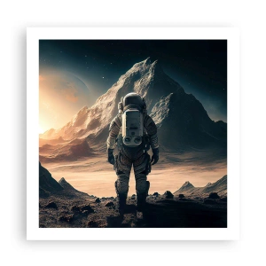 Affisch - En ny utmaning - 60x60 cm