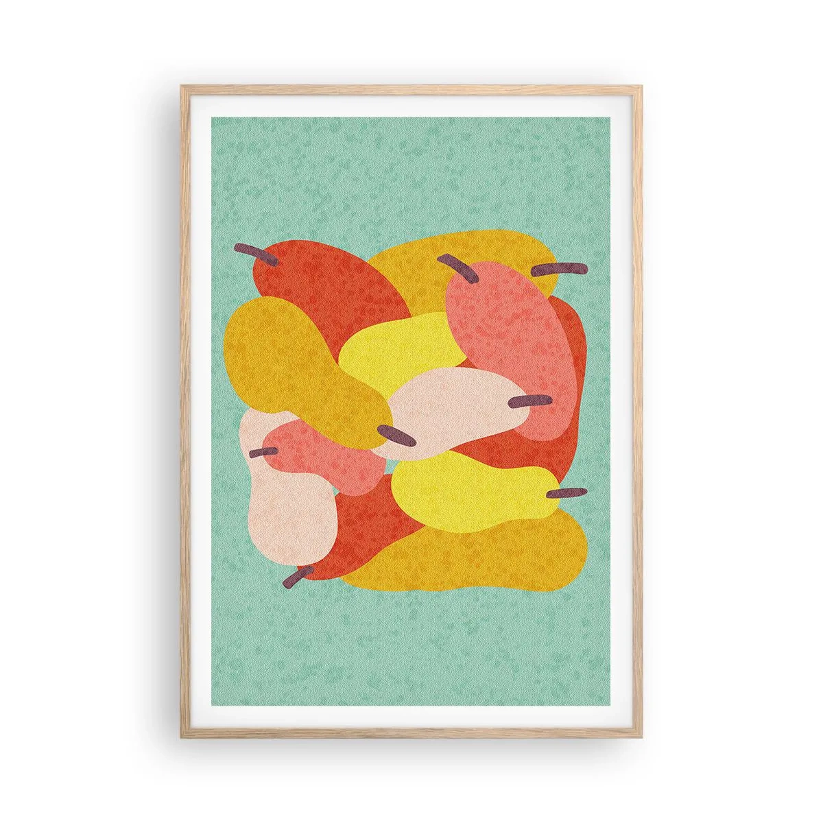 Affisch i ram av ljusek - Smaka på sommarsolen - 70x100 cm