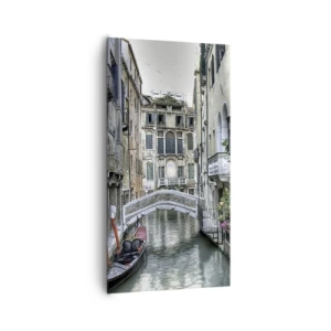 Canvastavla - Bild på duk - Tyst begrundan sedan några sekel - 65x120 cm