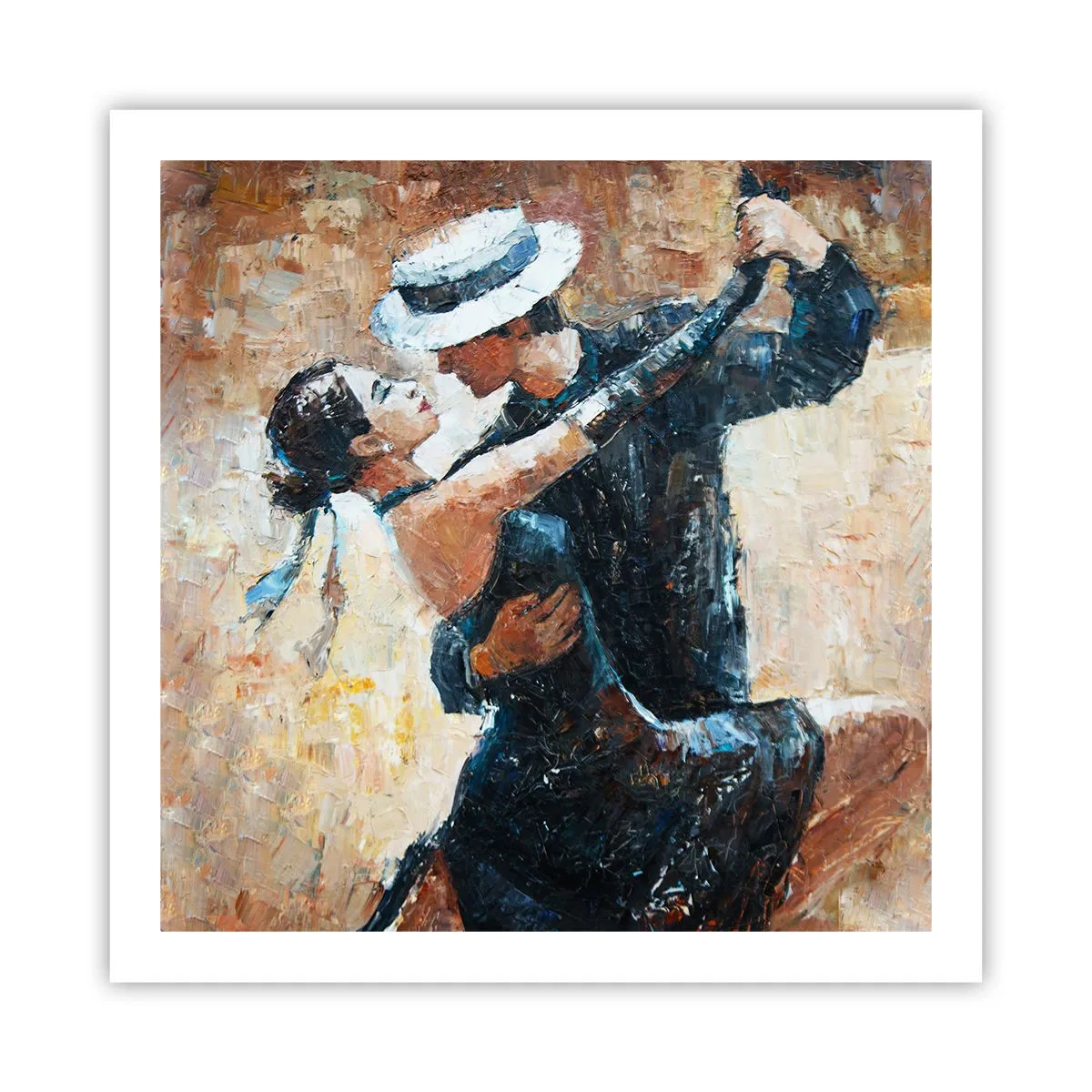 Affisch - A la Rudolf Valentino - 60x60 cm