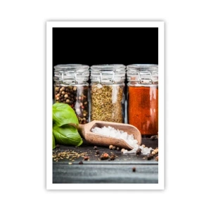 Affisch - Så att livet har smak - 70x100 cm