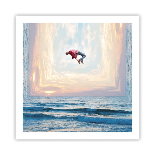 Affisch - Till en annan dimension - 60x60 cm