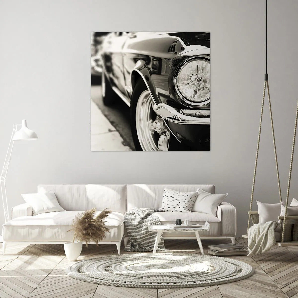 Canvastavla - Bild på duk - Oändlig glans - 60x60 cm