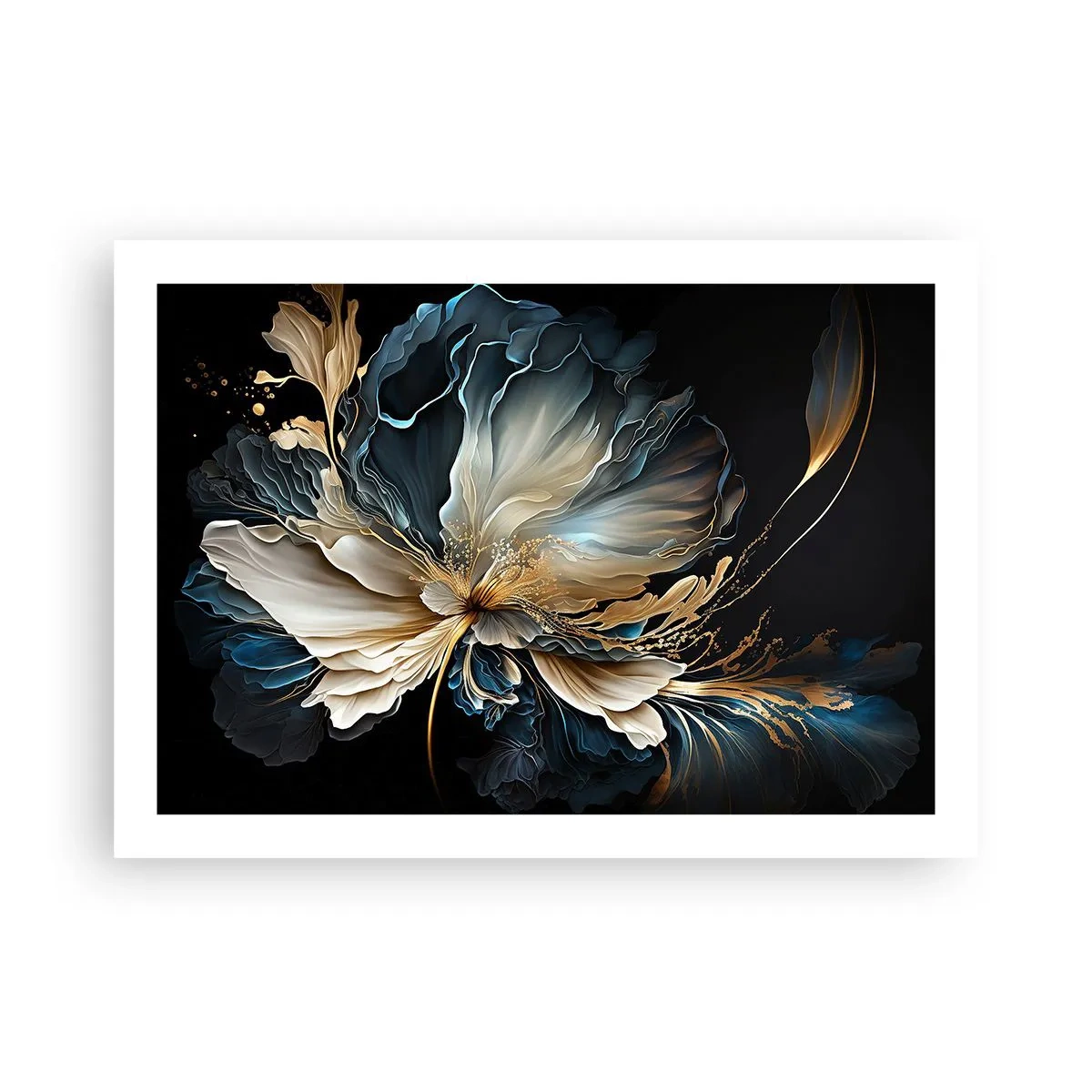 Affisch - Sagolik ormbunksblomma - 70x50 cm