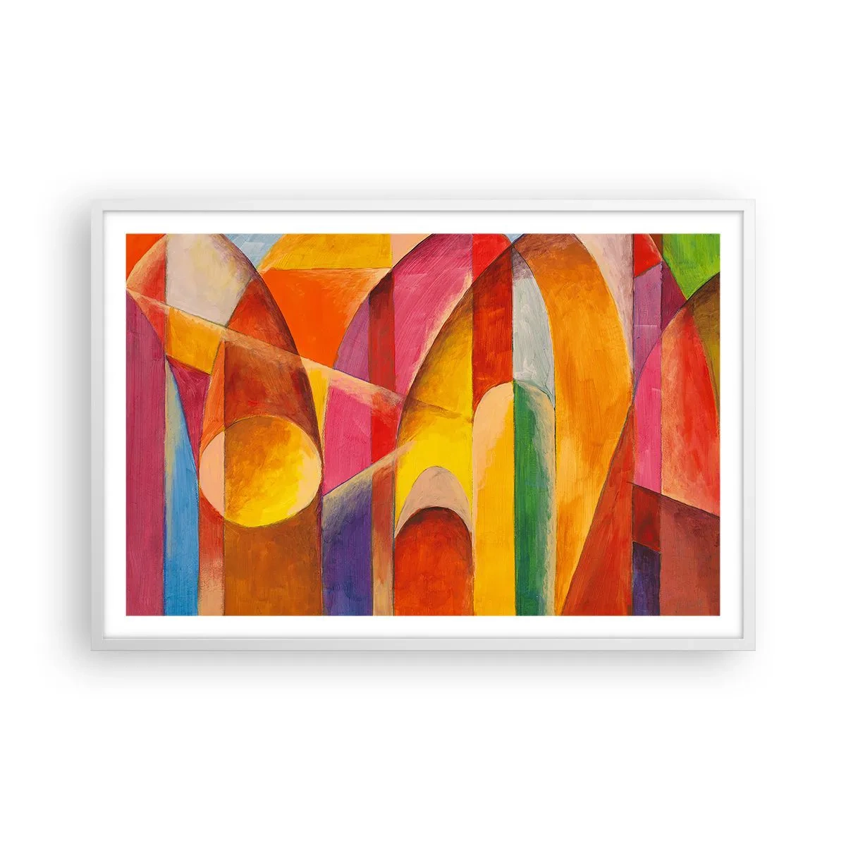 Affisch i vit ram - Solens domkyrka - 91x61 cm