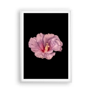 Affisch i vit ram - Rakt till hjärtat - 70x100 cm