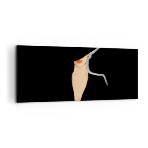 Canvastavla - Bild på duk - Elegans och stil - 100x40 cm