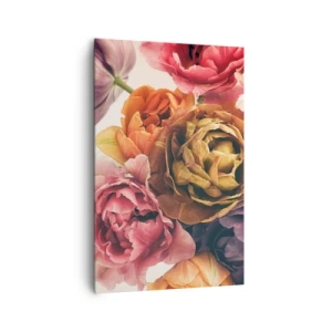 Canvastavla - Bild på duk - Livets högtid - 80x120 cm