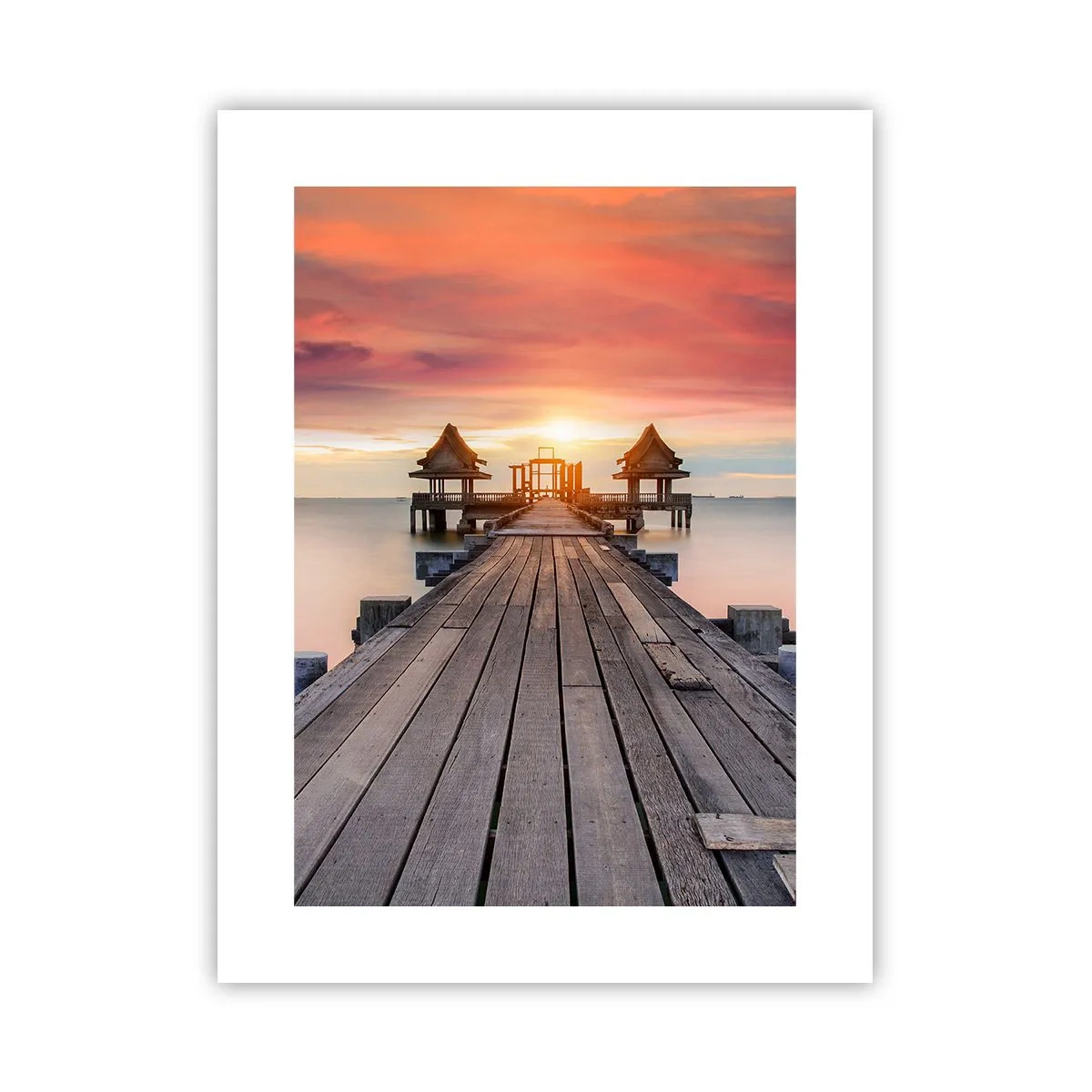 Affisch - Skymning i öst - 30x40 cm