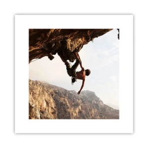 Affisch - Världen i näven - 30x30 cm