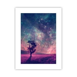 Affisch - Under magisk himmel - 30x40 cm