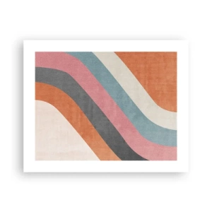 Affisch - Diagonal komposition - rörelse - 50x40 cm