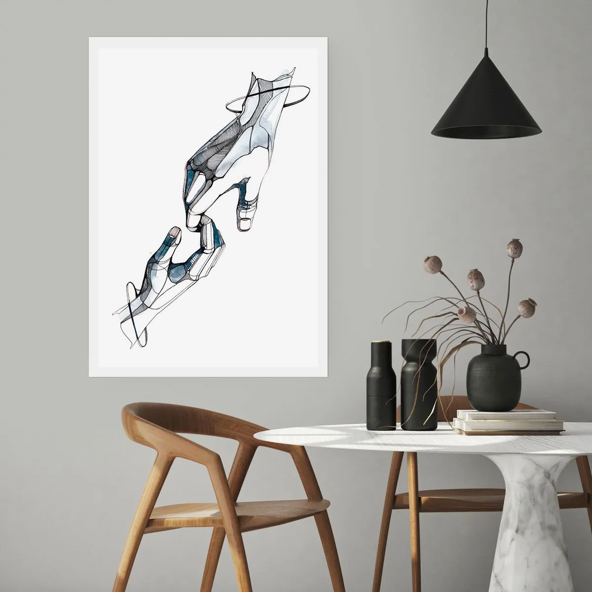 Affisch - God gest - 61x91 cm