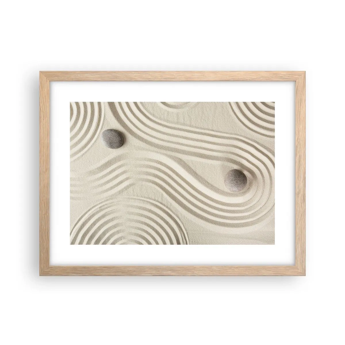 Affisch i ram av ljusek - Värmens beröring - 40x30 cm