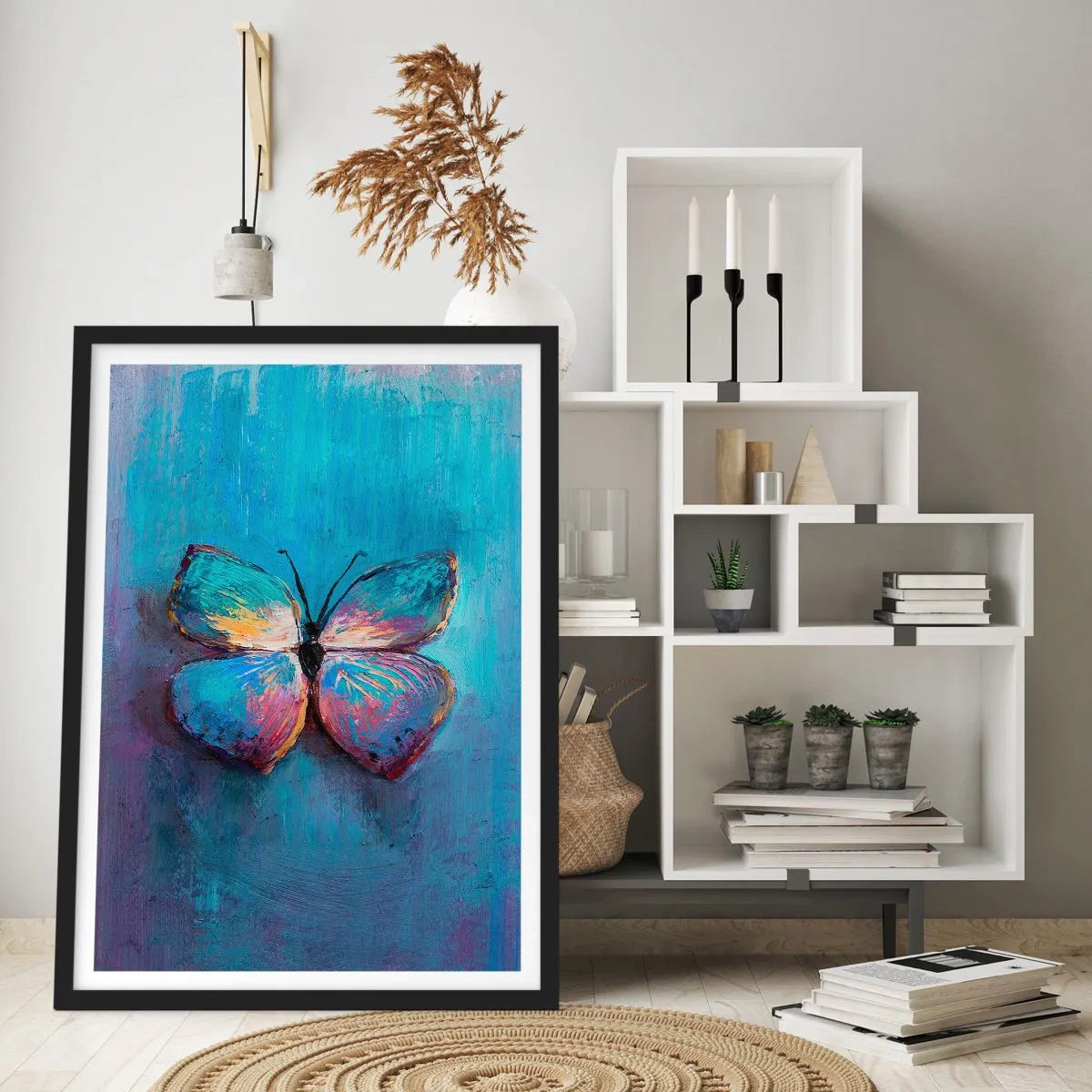 Affisch i svart ram - I full charm - 61x91 cm