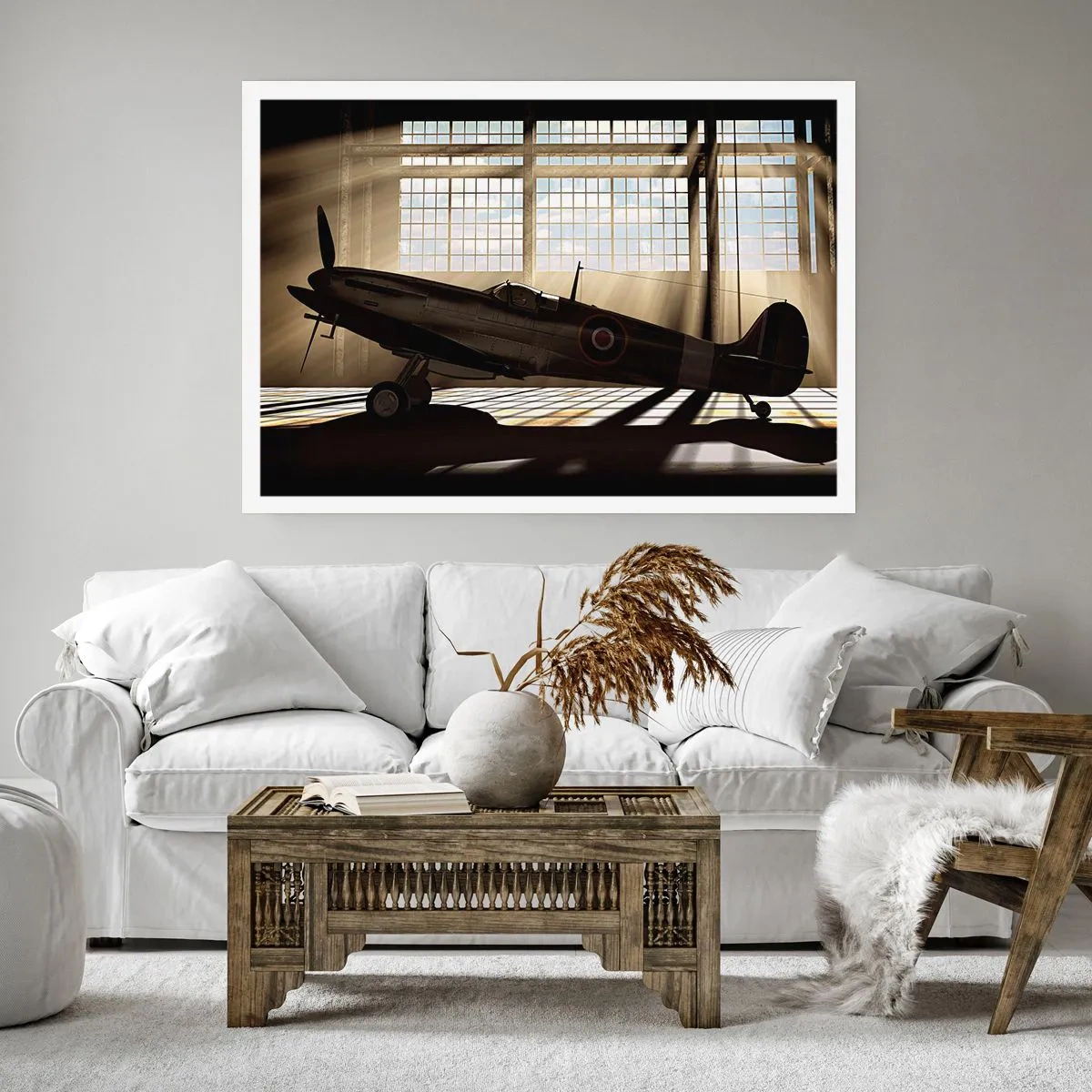 Affisch - Kämpens vila - 70x50 cm