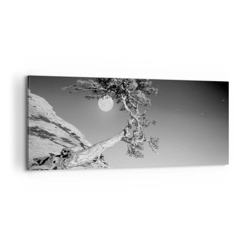 Canvastavla - Bild på duk - Segerrik kämpe - 100x40 cm